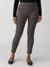 Sanctuary Runway Leggings In Arrow Plaid In Multi