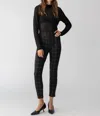 Sanctuary Runway Cropped Leggings In Multi