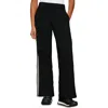 Sanctuary Runway Side Stripe Ponte Track Pants In Black