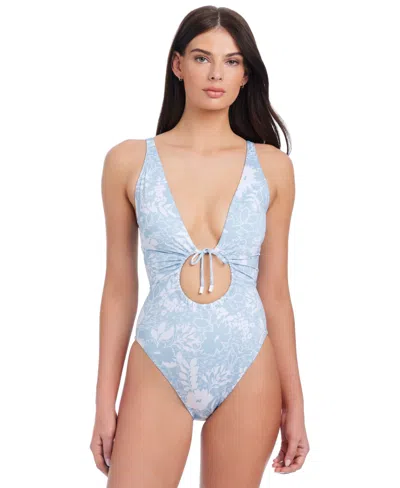 Sanctuary In The Meadow Cutout One-piece Swimsuit In Multi