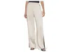 Sanctuary Satin Track Pants In Neutral