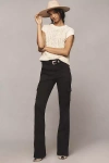 Sanctuary Sculpted Hayden Cargo Bootcut Pants In Black