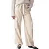 Sanctuary Pull-on Sequin Cargo Pants In Frosted Almond In Frosted Almond