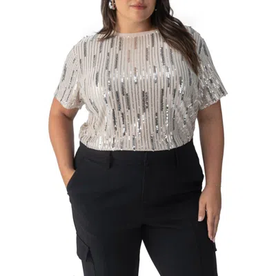 Sanctuary Sequin Perfect T-shirt