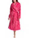 Sanctuary Shawl Collar Teddy Robe In Pink