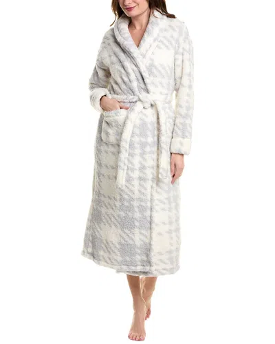Sanctuary Shawl Collar Teddy Robe In White