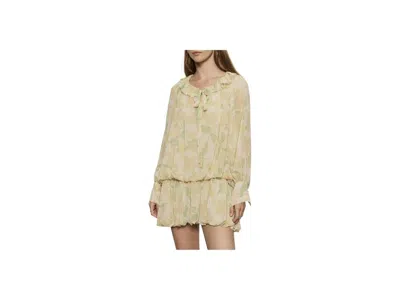 Sanctuary Sheer Elegance Bubble Dress In Neutral