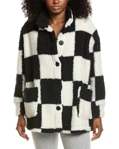 Sanctuary Sherpa Lounge Jacket In Multi