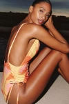 Sanctuary Shirred One-piece Swimsuit