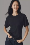 Sanctuary Shirred Waist Top In Black