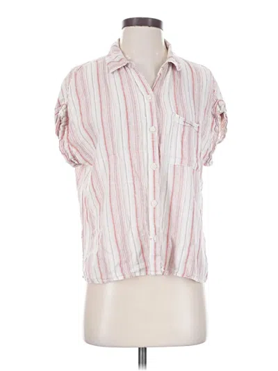 Pre-owned Sanctuary Short Sleeve Blouse In Pink