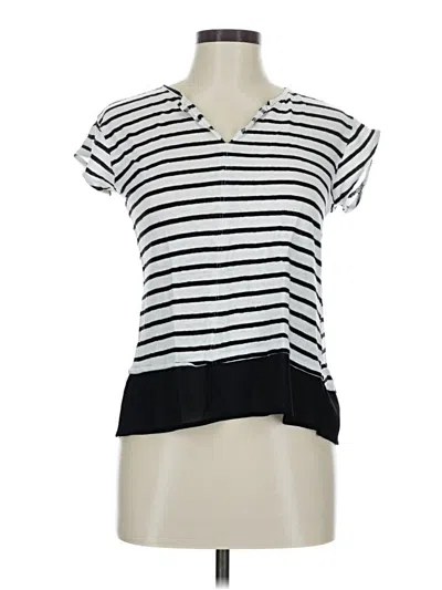 Pre-owned Sanctuary Short Sleeve Polo Shirt In White
