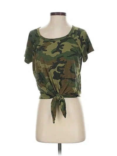 Pre-owned Sanctuary Short Sleeve T-shirt In Green