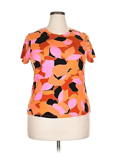 Pre-owned Sanctuary Short Sleeve T-shirt In Orange