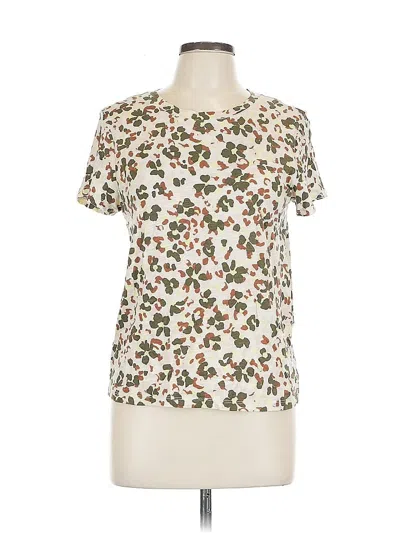 Pre-owned Sanctuary Short Sleeve T-shirt In White