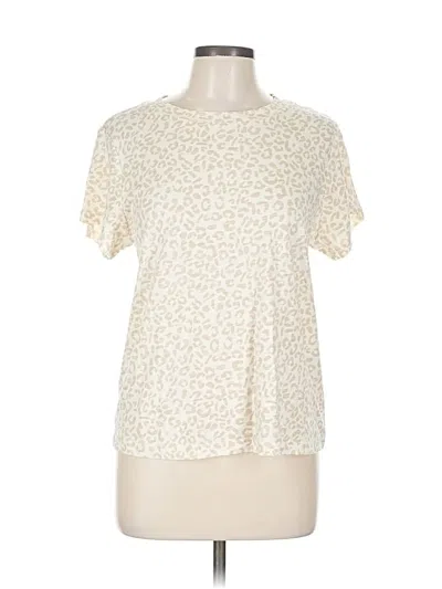 Pre-owned Sanctuary Short Sleeve T-shirt In White