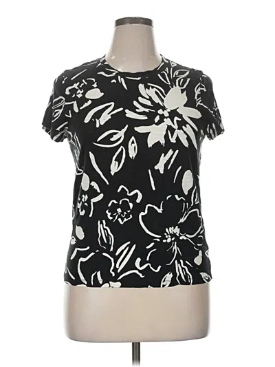 Pre-owned Sanctuary Short Sleeve T-shirt In Black
