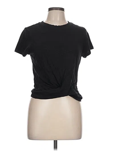 Pre-owned Sanctuary Short Sleeve T-shirt In Black