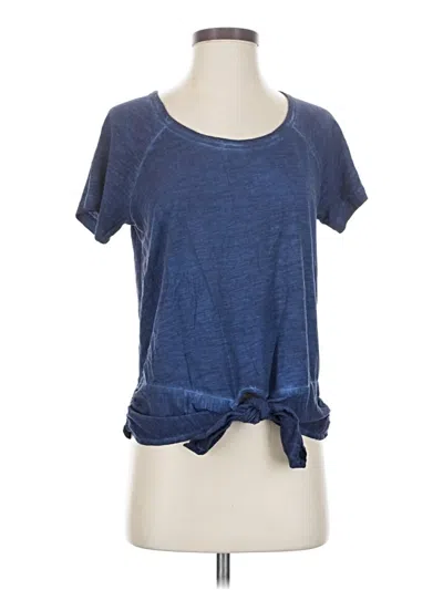 Pre-owned Sanctuary Short Sleeve T-shirt In Blue