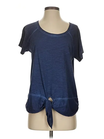 Pre-owned Sanctuary Short Sleeve T-shirt In Blue