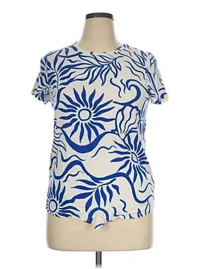 Pre-owned Sanctuary Short Sleeve T-shirt In Blue