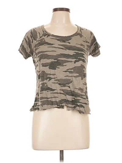 Pre-owned Sanctuary Short Sleeve T-shirt In Brown