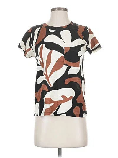 Pre-owned Sanctuary Short Sleeve T-shirt In Brown