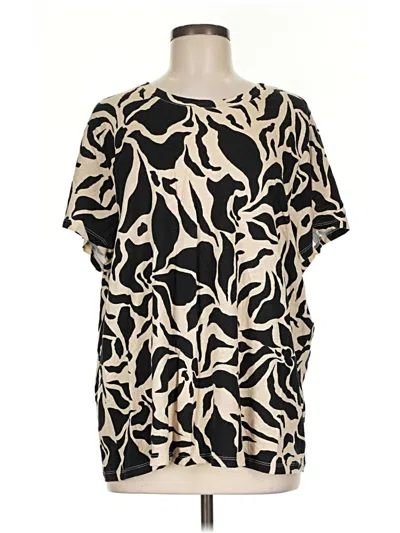 Pre-owned Sanctuary Short Sleeve T-shirt In Gold