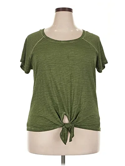 Pre-owned Sanctuary Short Sleeve T-shirt In Green