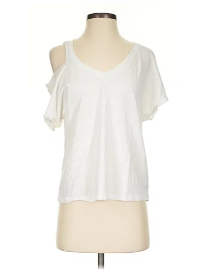 Pre-owned Sanctuary Short Sleeve T-shirt In Ivory