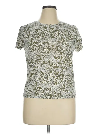 Pre-owned Sanctuary Short Sleeve T-shirt In Silver