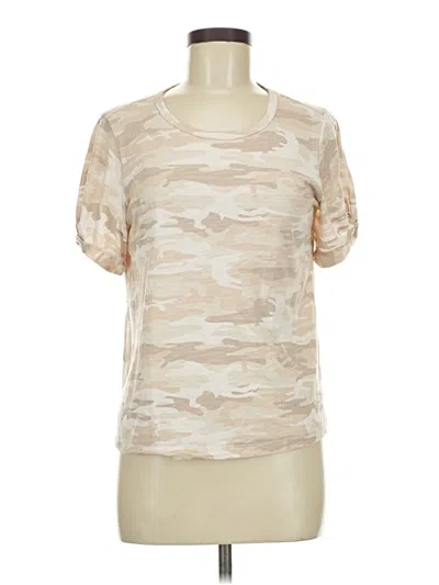 Pre-owned Sanctuary Short Sleeve T-shirt In Tan