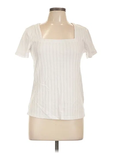 Pre-owned Sanctuary Short Sleeve T-shirt In White