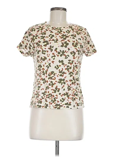 Pre-owned Sanctuary Short Sleeve T-shirt In White