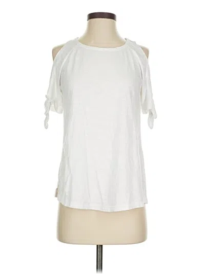 Pre-owned Sanctuary Short Sleeve T-shirt In White