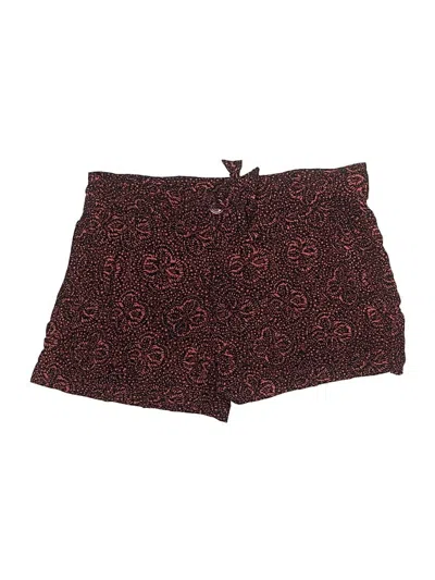 Pre-owned Sanctuary Shorts In Burgundy
