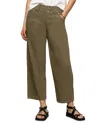 Sanctuary Side Car High Waist Ankle Barrel Jeans In Burnt Olive