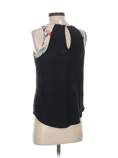 Pre-owned Sanctuary Sleeveless Blouse In Black