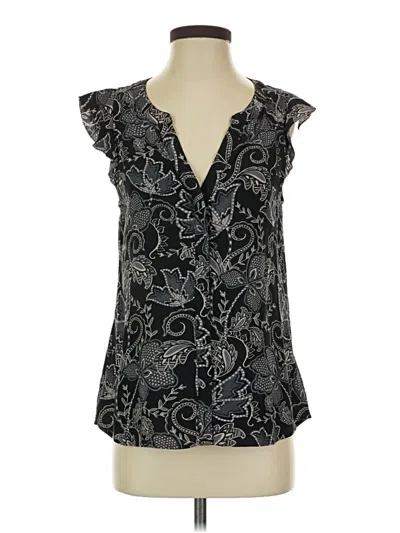 Pre-owned Sanctuary Sleeveless Blouse In Black