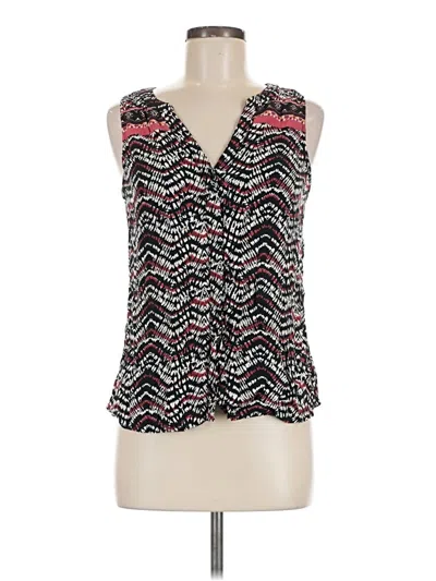 Pre-owned Sanctuary Sleeveless Blouse In Black