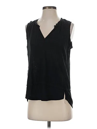 Pre-owned Sanctuary Sleeveless Blouse In Black