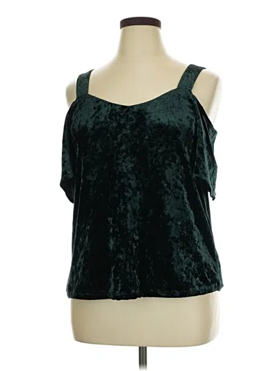 Pre-owned Sanctuary Sleeveless Blouse In Blue