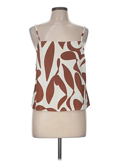 Pre-owned Sanctuary Sleeveless Blouse In Brown