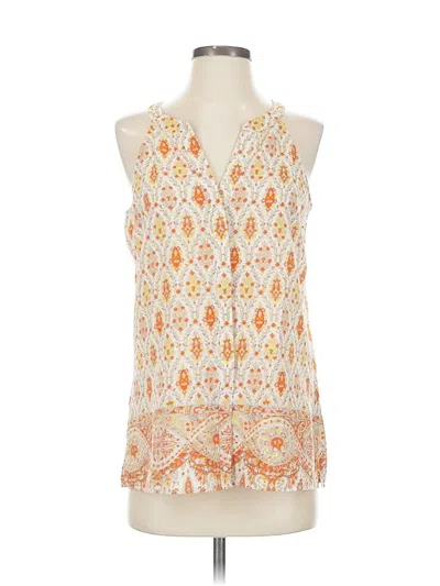 Pre-owned Sanctuary Sleeveless Blouse In Orange
