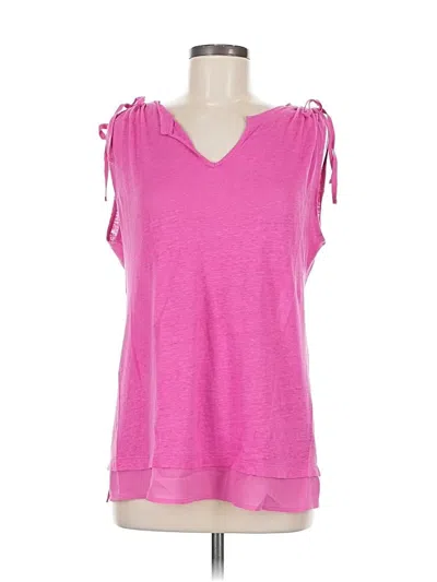 Pre-owned Sanctuary Sleeveless Blouse In Pink