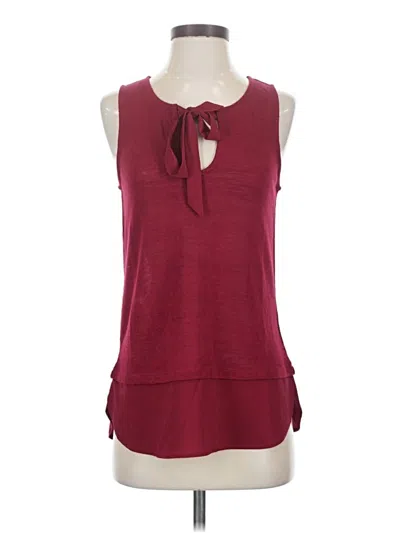 Sanctuary Sleeveless Blouse In Red