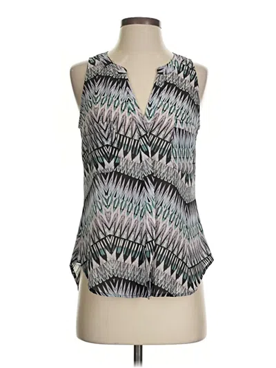 Pre-owned Sanctuary Sleeveless Blouse In Silver