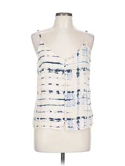 Pre-owned Sanctuary Sleeveless Blouse In White