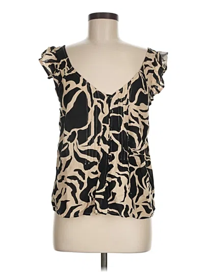 Pre-owned Sanctuary Sleeveless Blouse In White