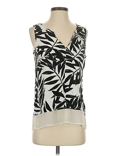 Pre-owned Sanctuary Sleeveless Blouse In White